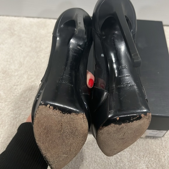 Saint Laurent lightning mesh heels - Picture 7 of 8
